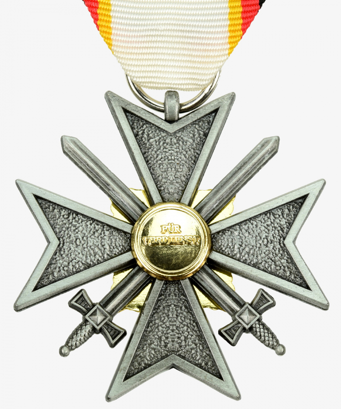 Waldeck-Pyrmont, Verdienstkreuz 4. Klasse mit Schwertern